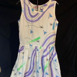 Vintage 80s Dress sundress stranger things retro